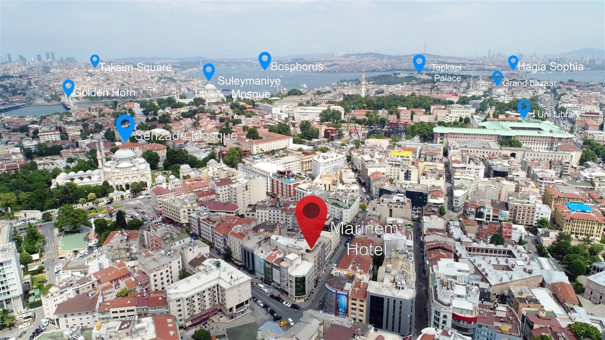 Marinem Hotel Istanbul Bagian luar foto